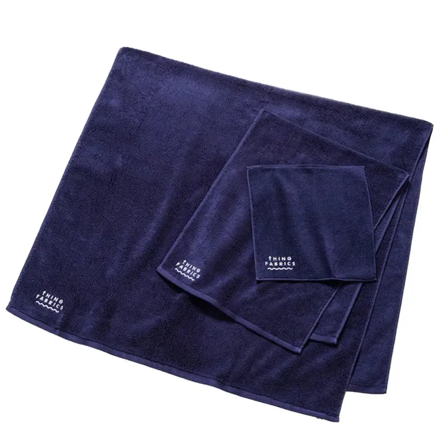 Thing Fabrics Tip Top 365 Towel Gift Set Navy