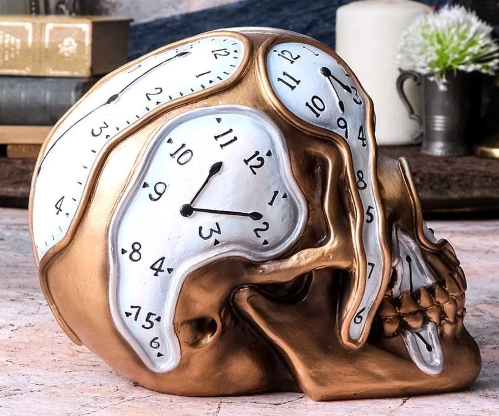 Time Goes By Skull