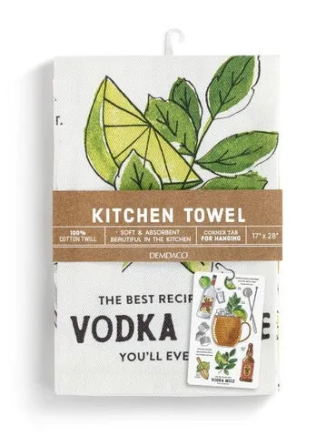 Towel Kitchen /Stick Stir 17x28" Moscow Mule 80284