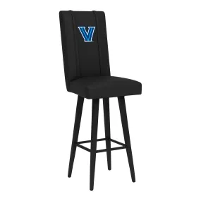 Villanova Wildcats Primary Logo Swivel Black Bar Stool