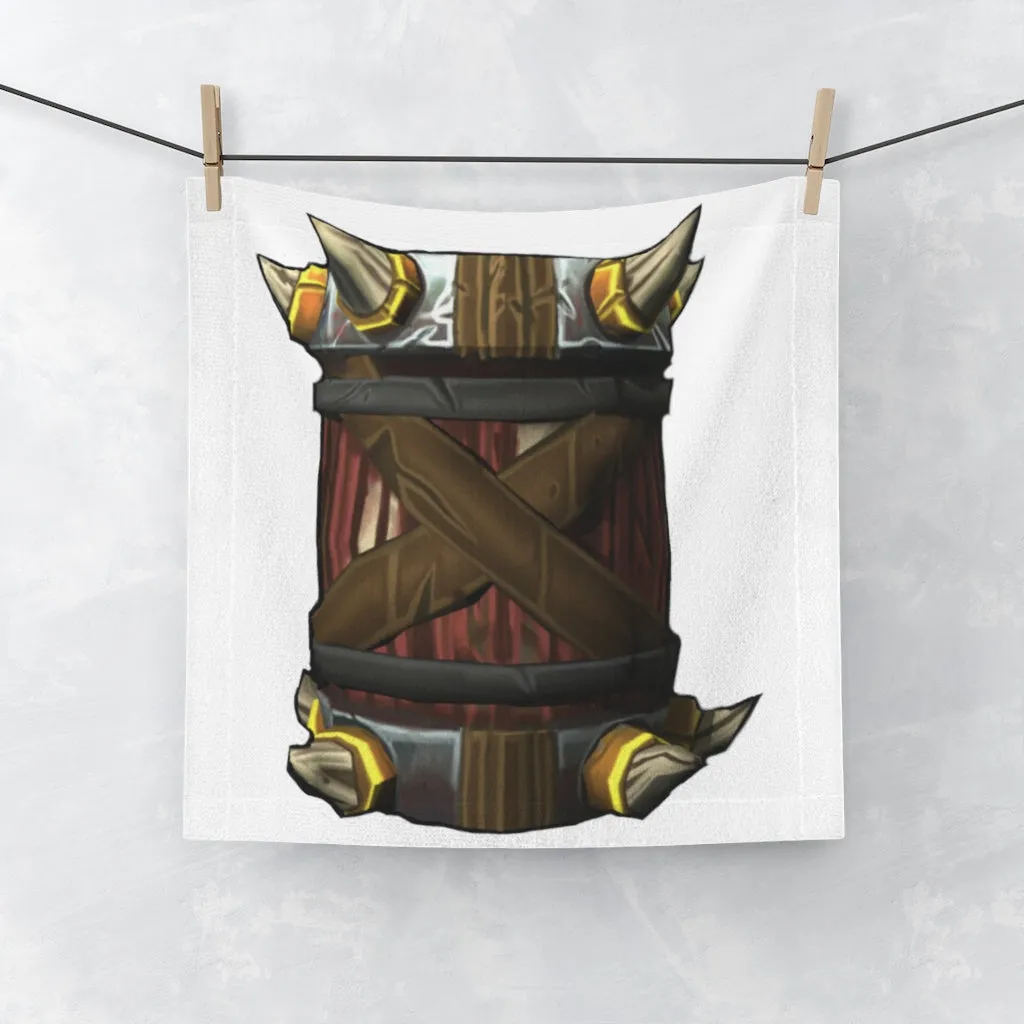 War Raptor Barrel Face Towel