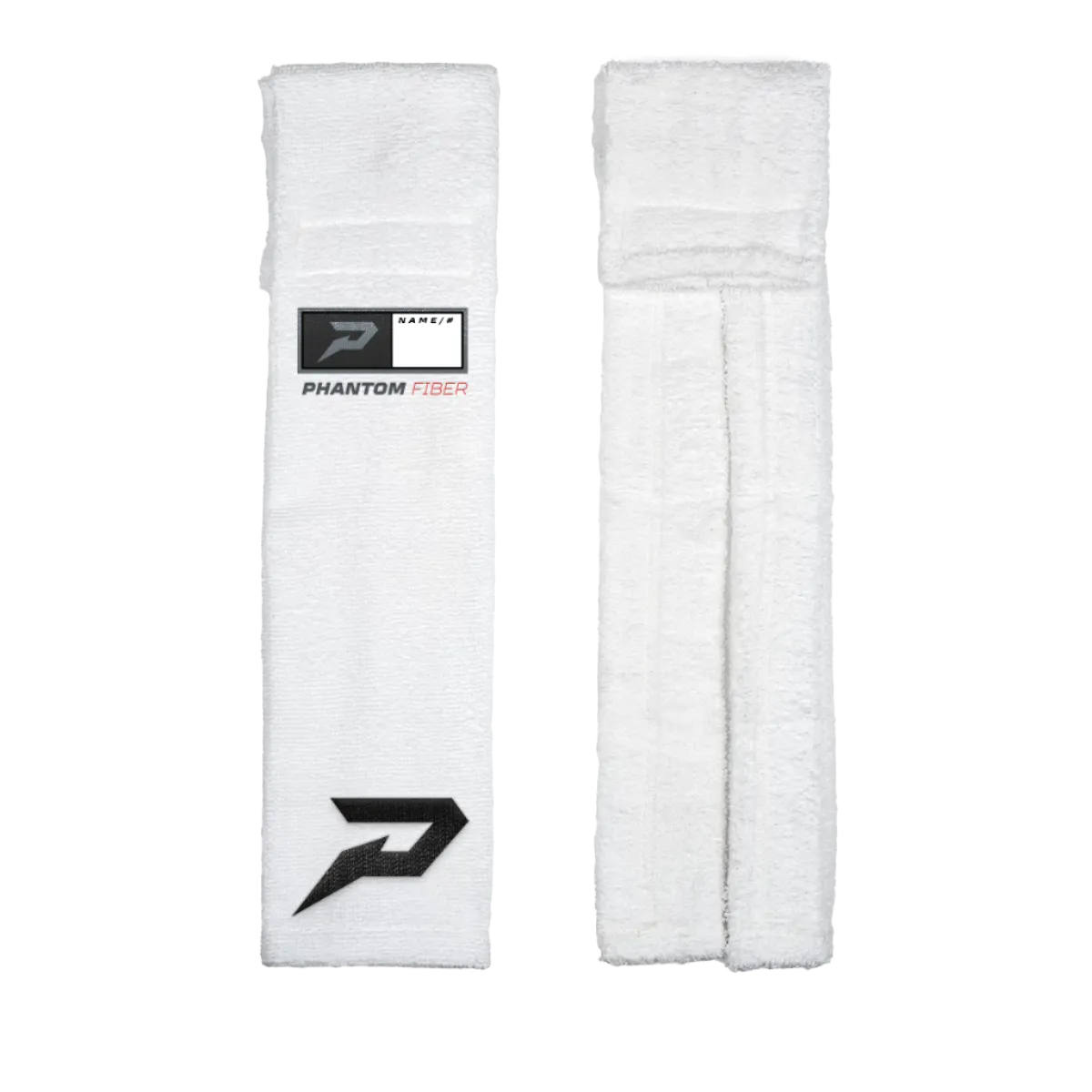 White 'Phantom Fiber' QB Extra Long Towel by Phenom Elite