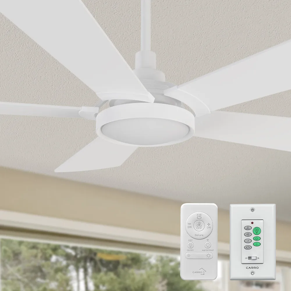 Wilkes Ⅱ Outdoor Smart Ceiling Fan with LED Light and Remote 52"