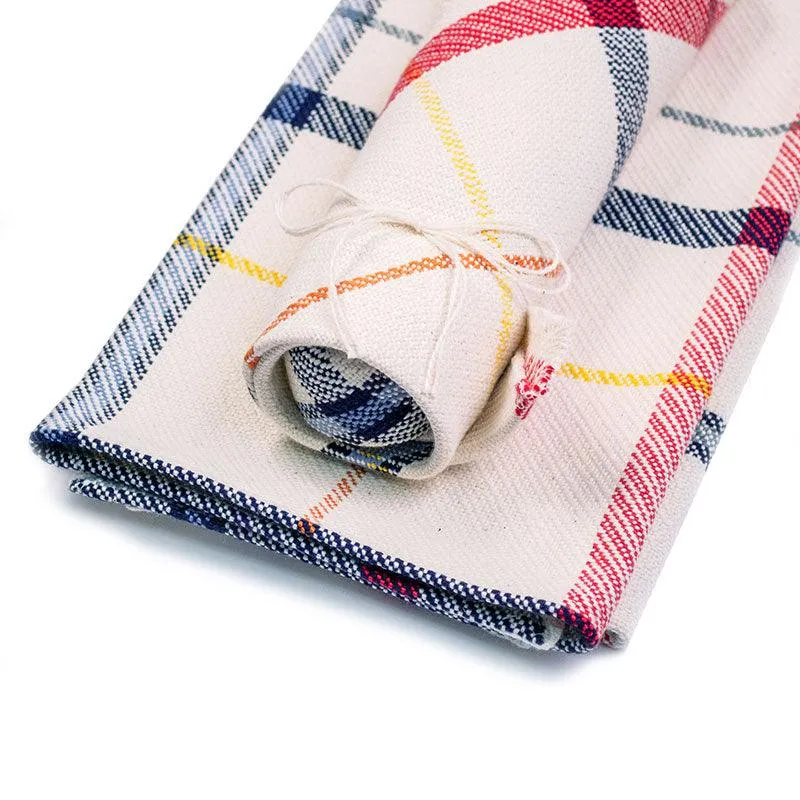 Window Pane Tea Towel & Dish Cloth Set