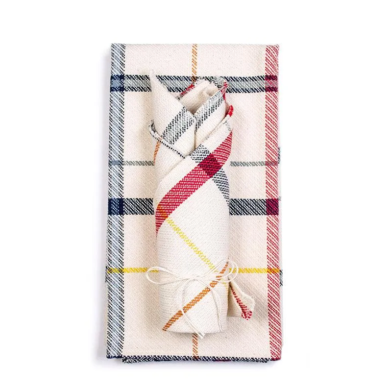 Window Pane Tea Towel & Dish Cloth Set