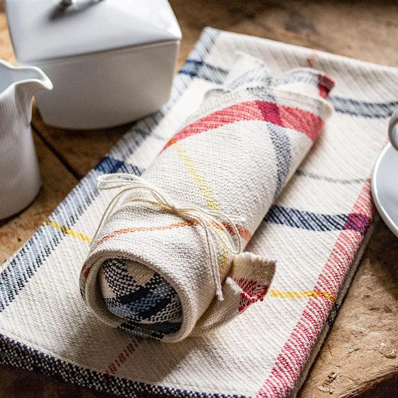 Window Pane Tea Towel & Dish Cloth Set