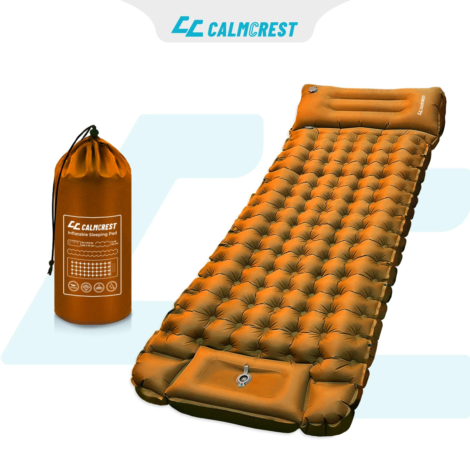 Windrest™ Camping Inflatable Sleeping Pad