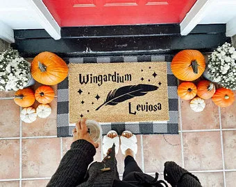 Wingardium Leviosa Coco Doormat