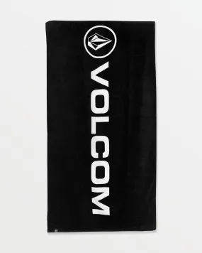 Wordmark Towel - Black White