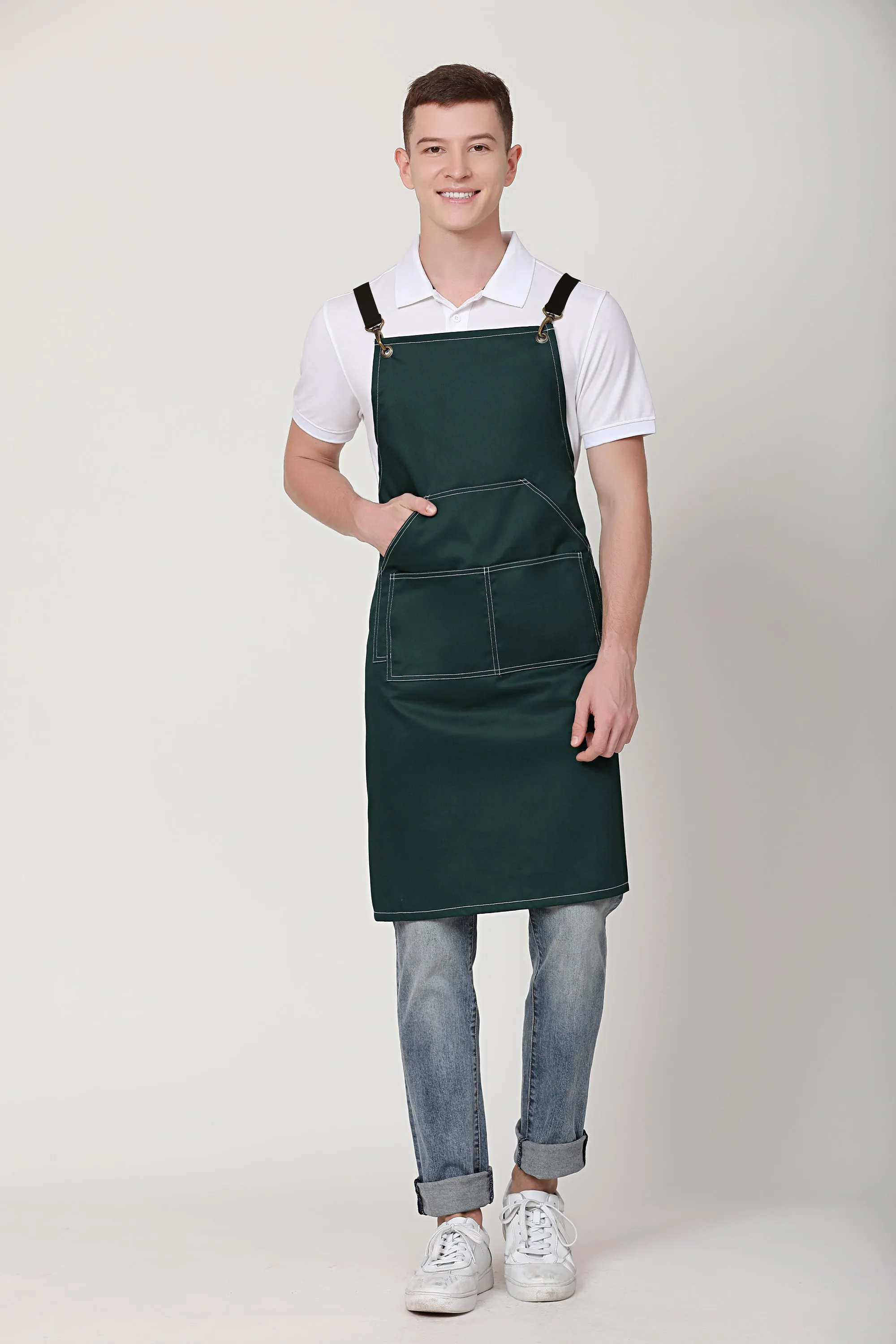 Xion Crossback Bib Apron