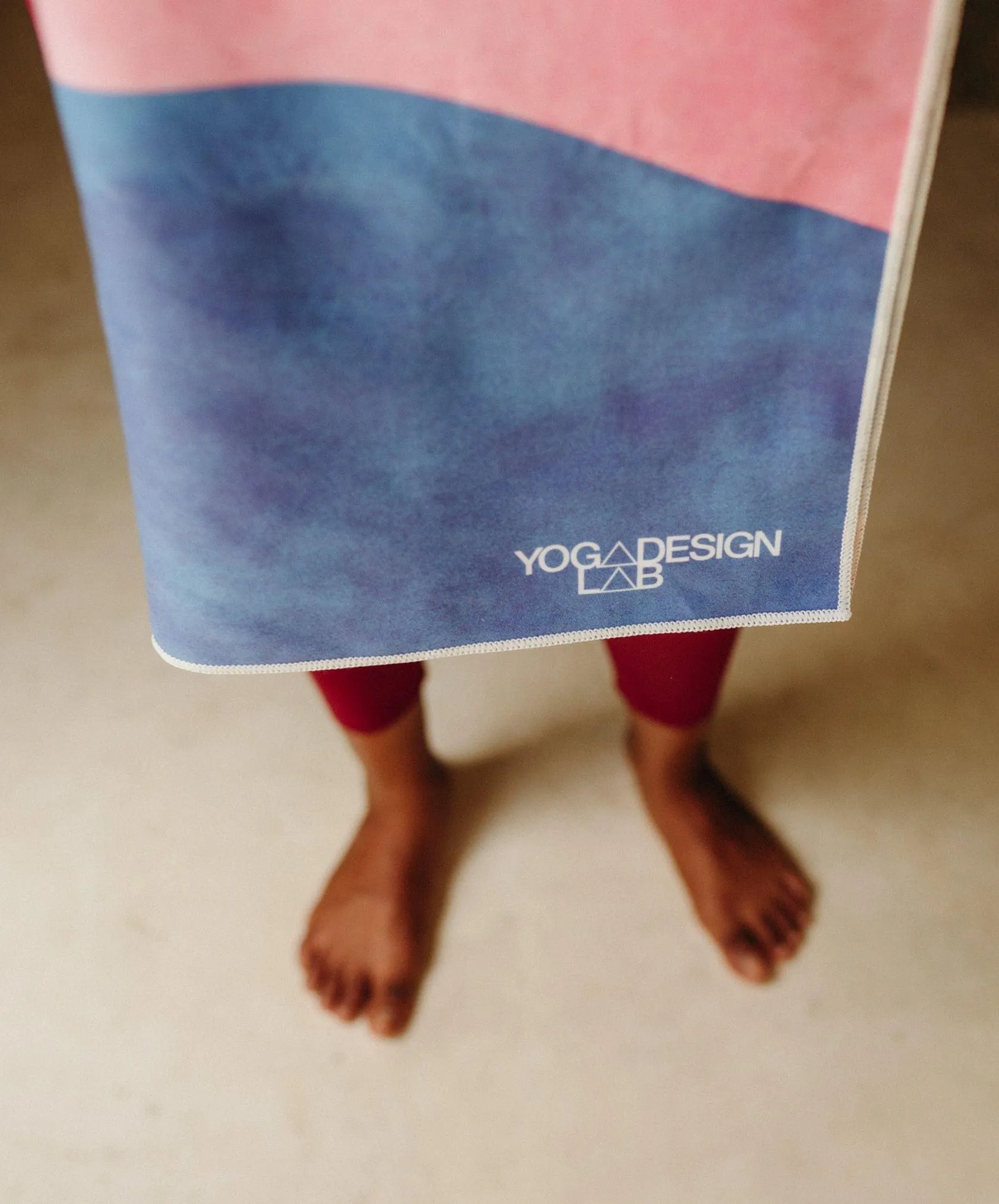 YDL Yoga Mat Towel - Ultra-Grippy, Moisture Absorbing & Quick-Dry